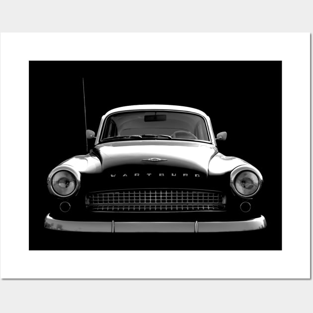 wartburg 311 - 312 - black shirt Wall Art by hottehue